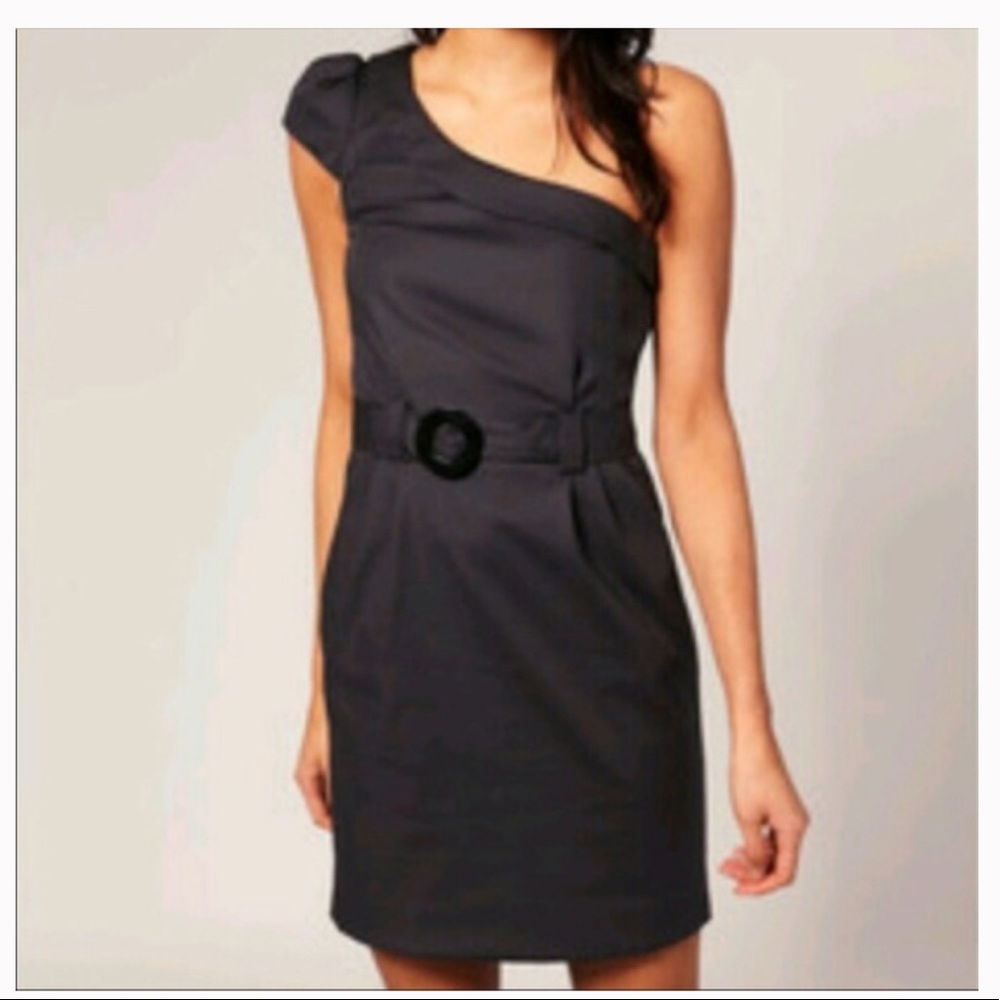 French Connection one-shoulder dress